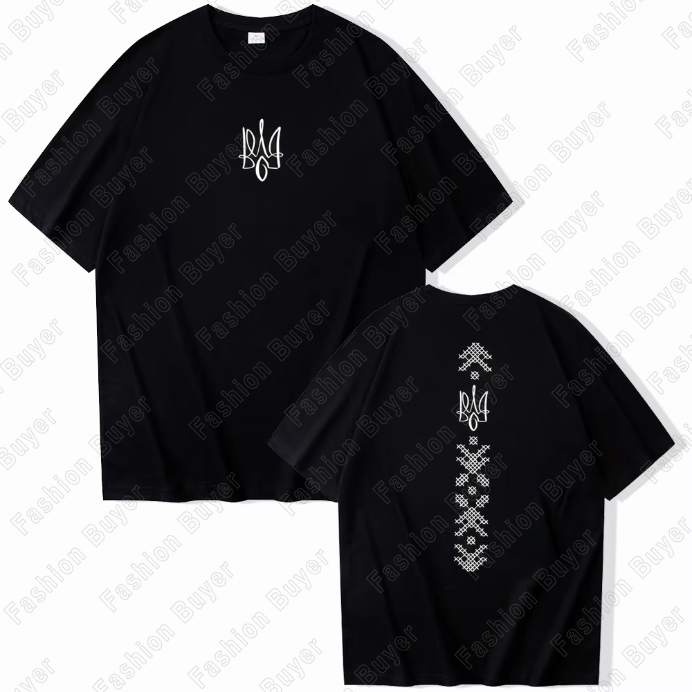 Street Fashion Theme - T-shirt unisexe à imprimé géométrique sur