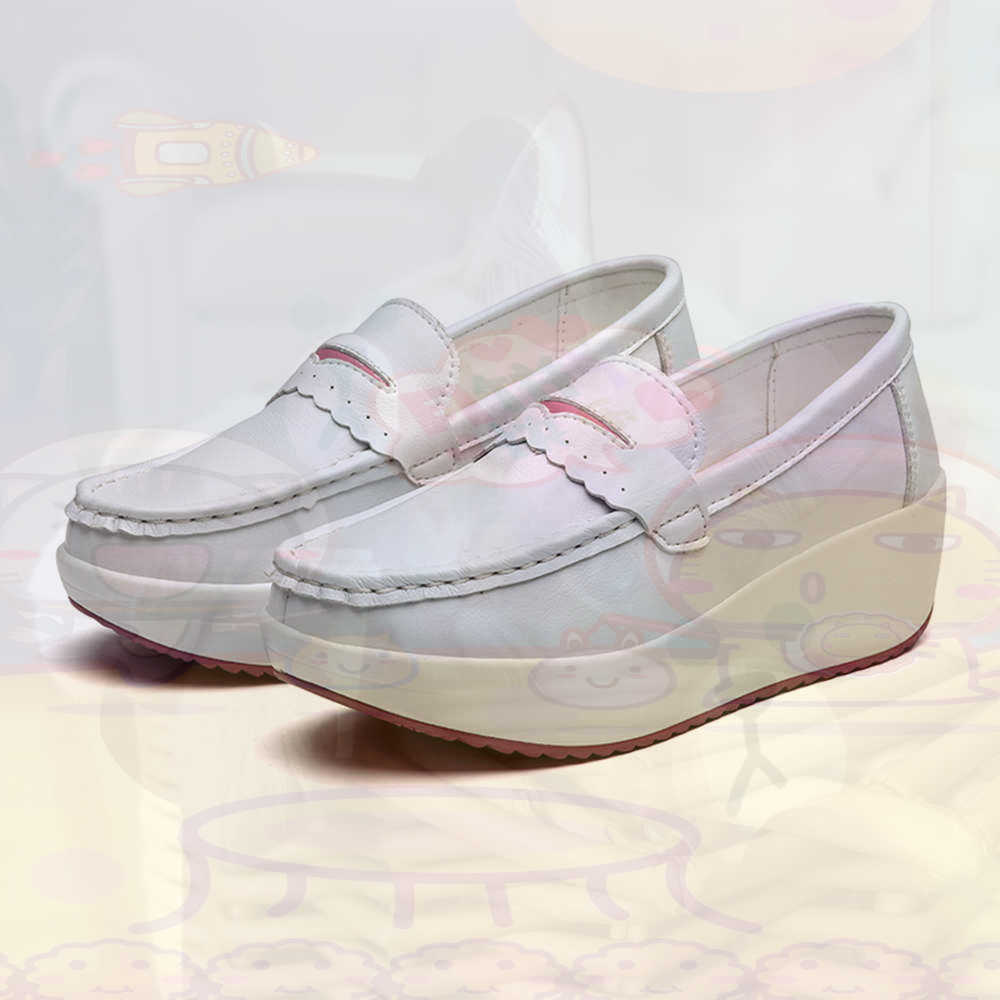 Street Fashion Vietnam - Plataform hiver rose baskets Tennis femmes