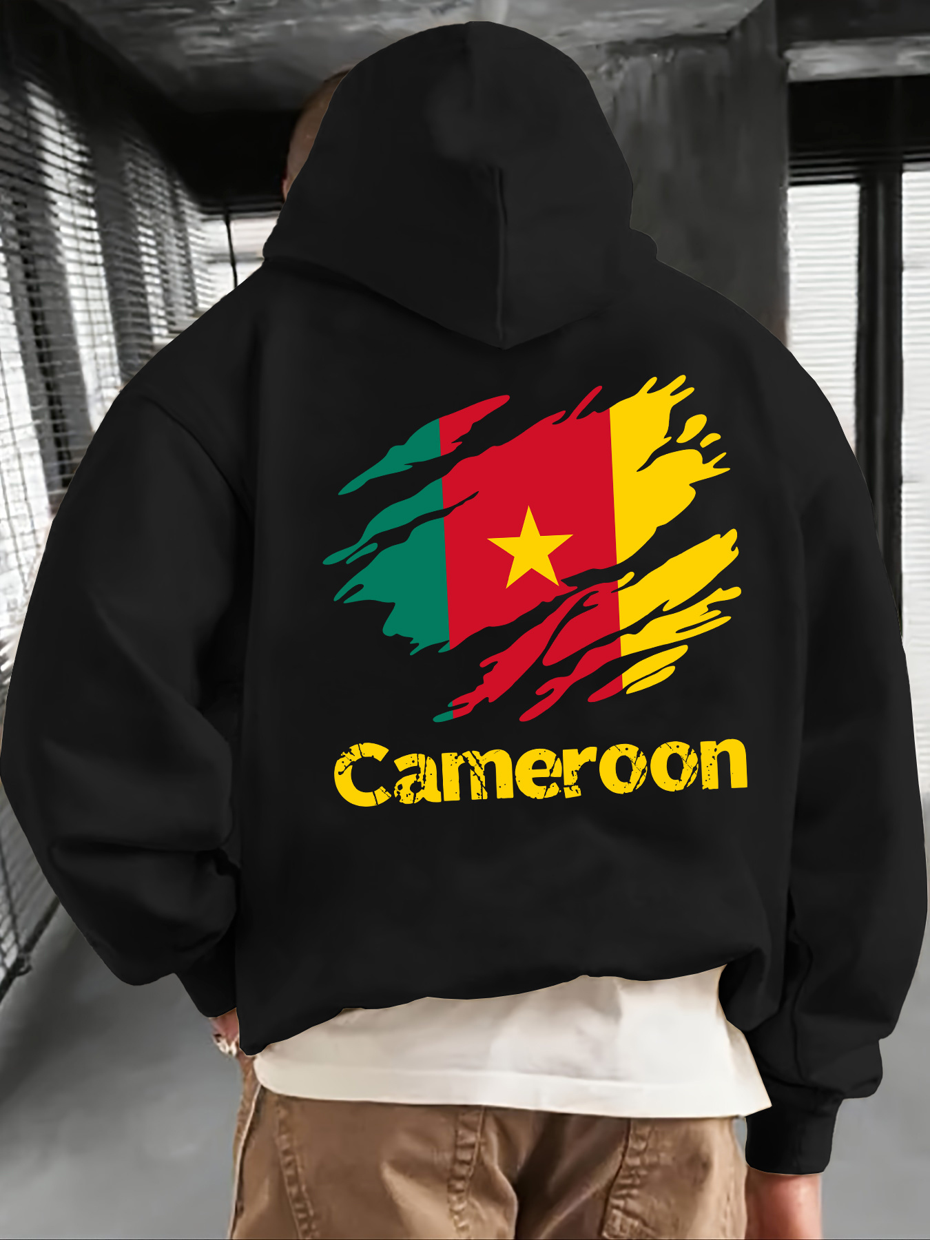 Street Fashion Theme - Sweat-shirt à capuche pour homme avec