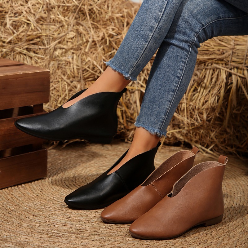 Street Fashion Female - 2025 nouvelles chaussures femme bottes à