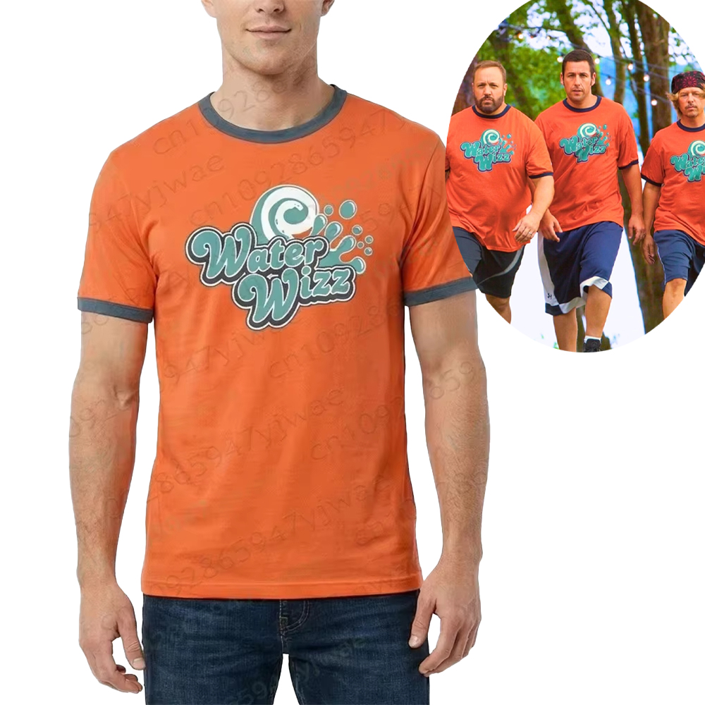 Street Fashion Theme - T-shirt imprimé orange Lenny Feder, thème
