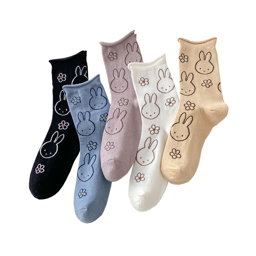 Street Fashion Youtube - 5 paires de chaussettes longues pour