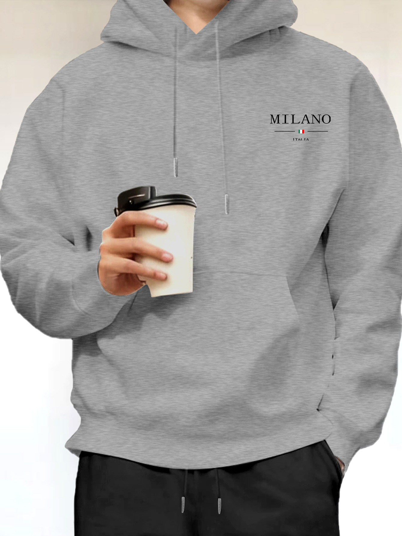Sweat-shirt à capuche pour hom - Street Fashion Milan avis et prix