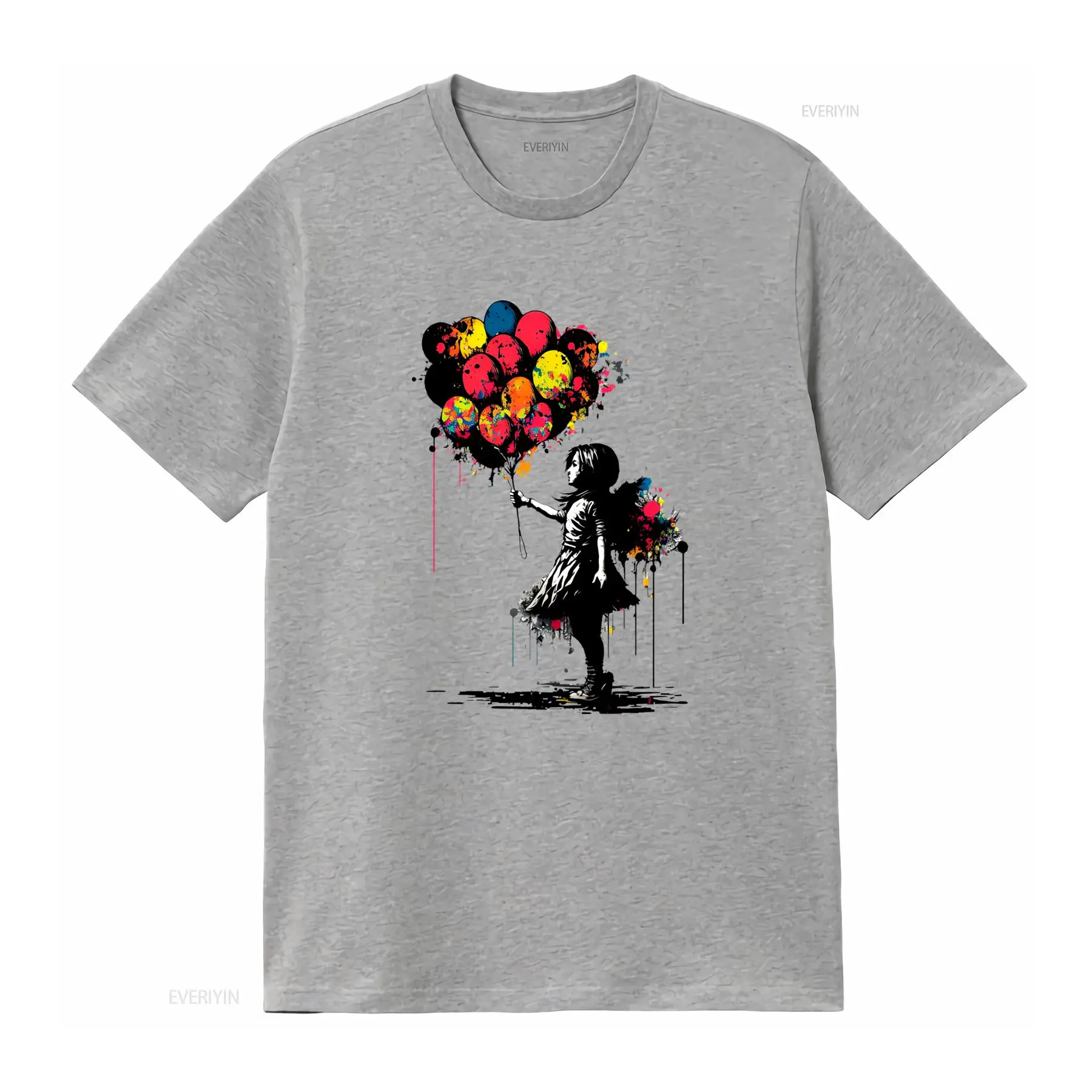 T-shirt Banksy Peace Balloon G - Street Fashion China Girl avis et prix