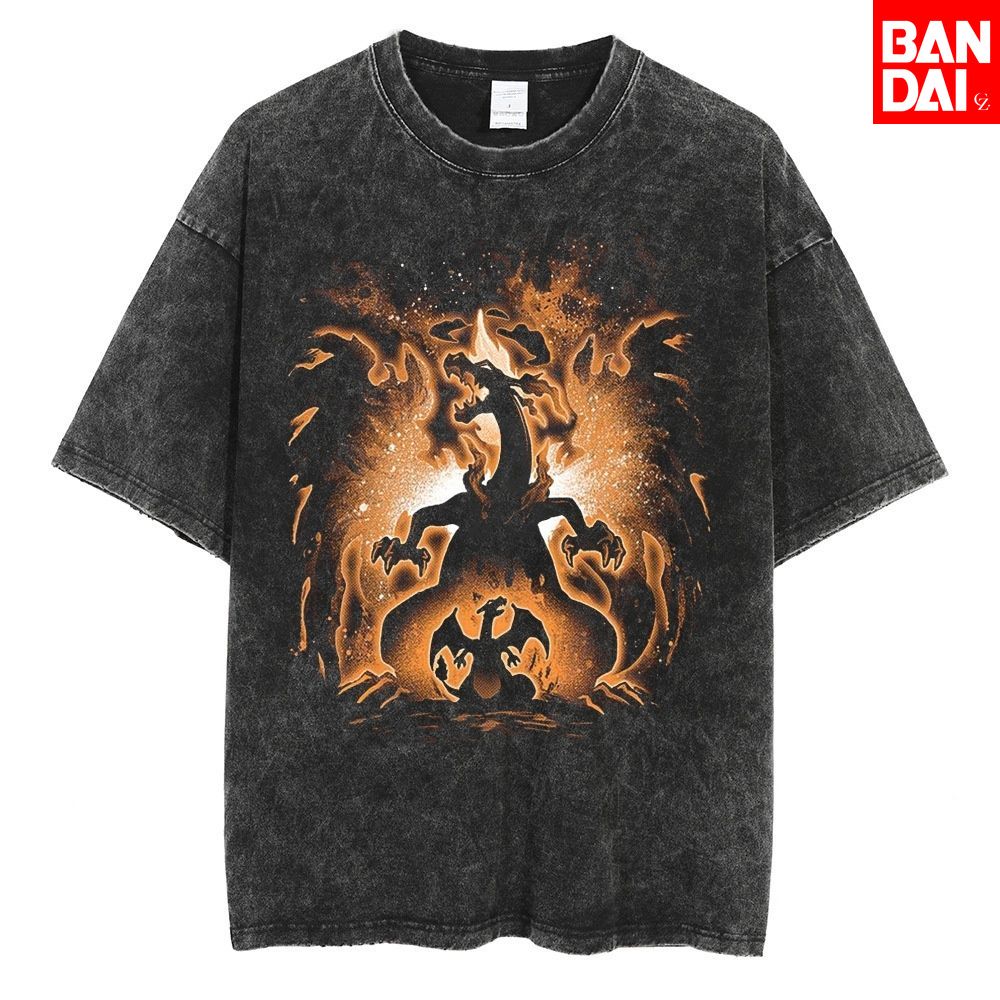 T-shirt Homme Pokémon Charizar - Street Fashion Japan avis et prix