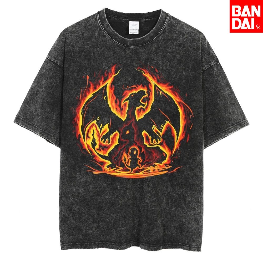 T-shirt Homme Pokémon Charizar - Street Fashion Japan avis et prix