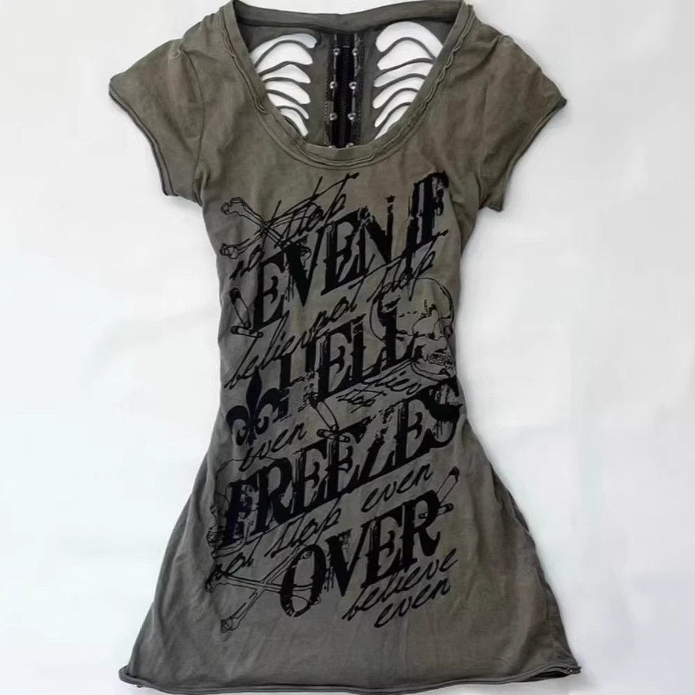 T-shirt Y2K pour femme, style  - Street Fashion Harajuku avis et prix