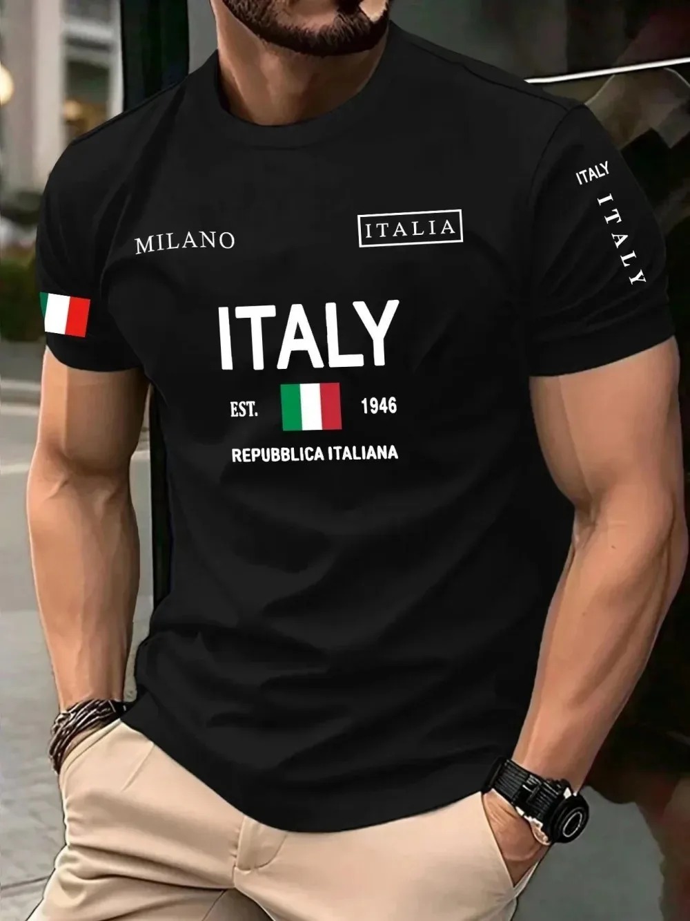 T-shirt Homme Respirant à Séch - Street Fashion Milan avis et prix