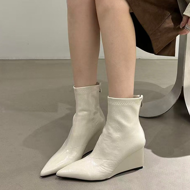 Bottines Vintage à talons pour - Street Fashion Female avis et prix