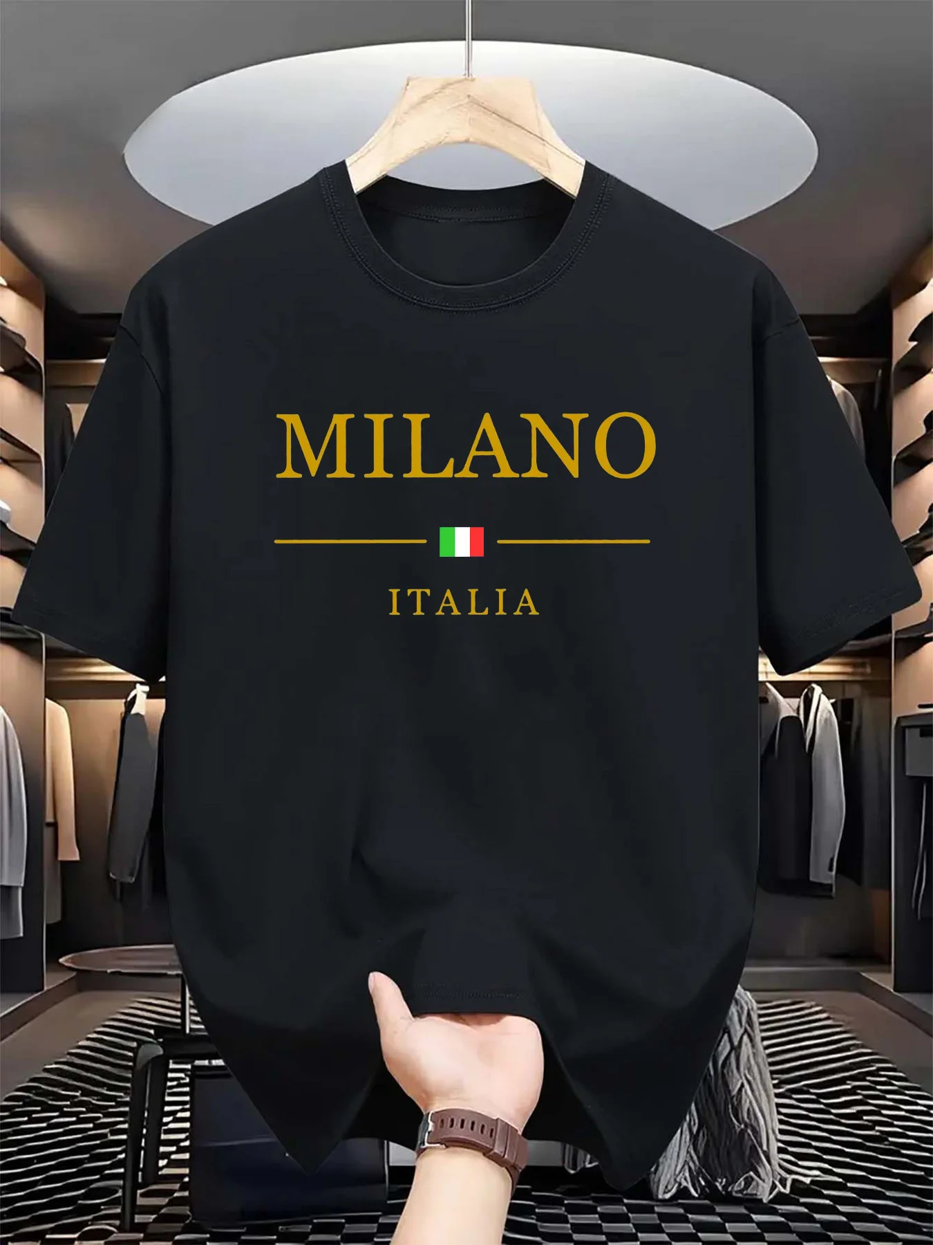 T-shirt d'été à manches courte - Street Fashion Milan avis et prix