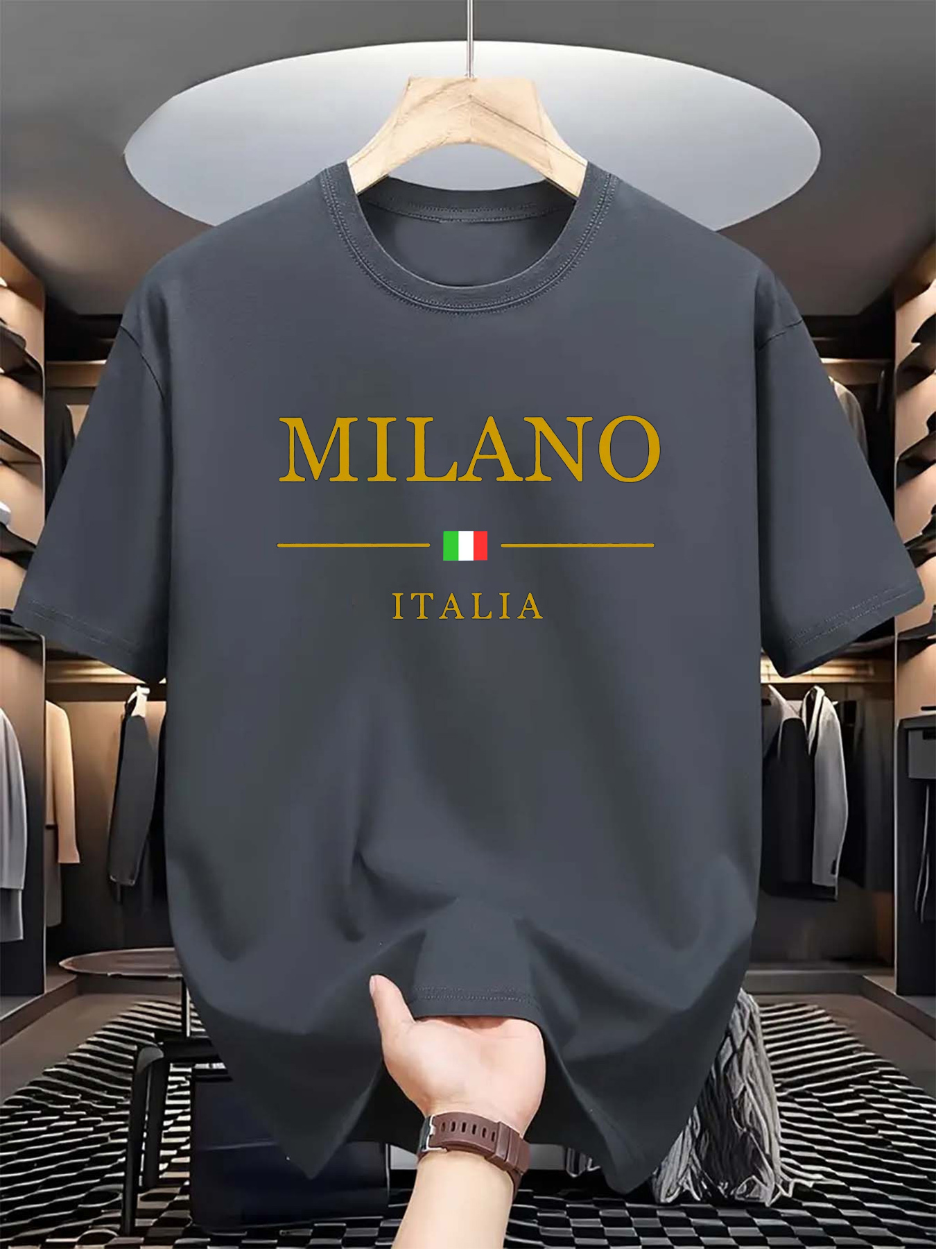 T-shirt d'été à manches courte - Street Fashion Milan avis et prix