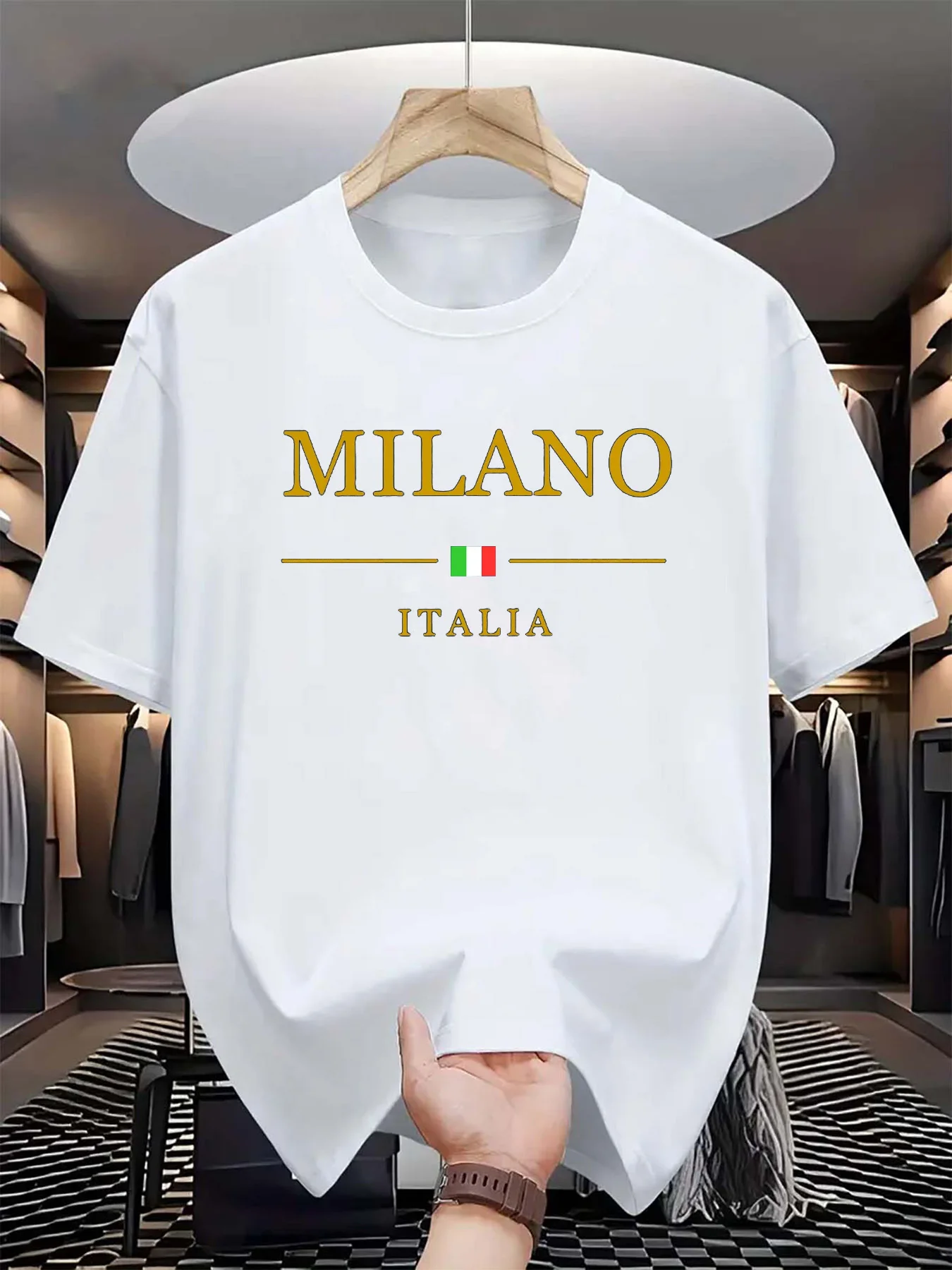 T-shirt d'été à manches courte - Street Fashion Milan avis et prix