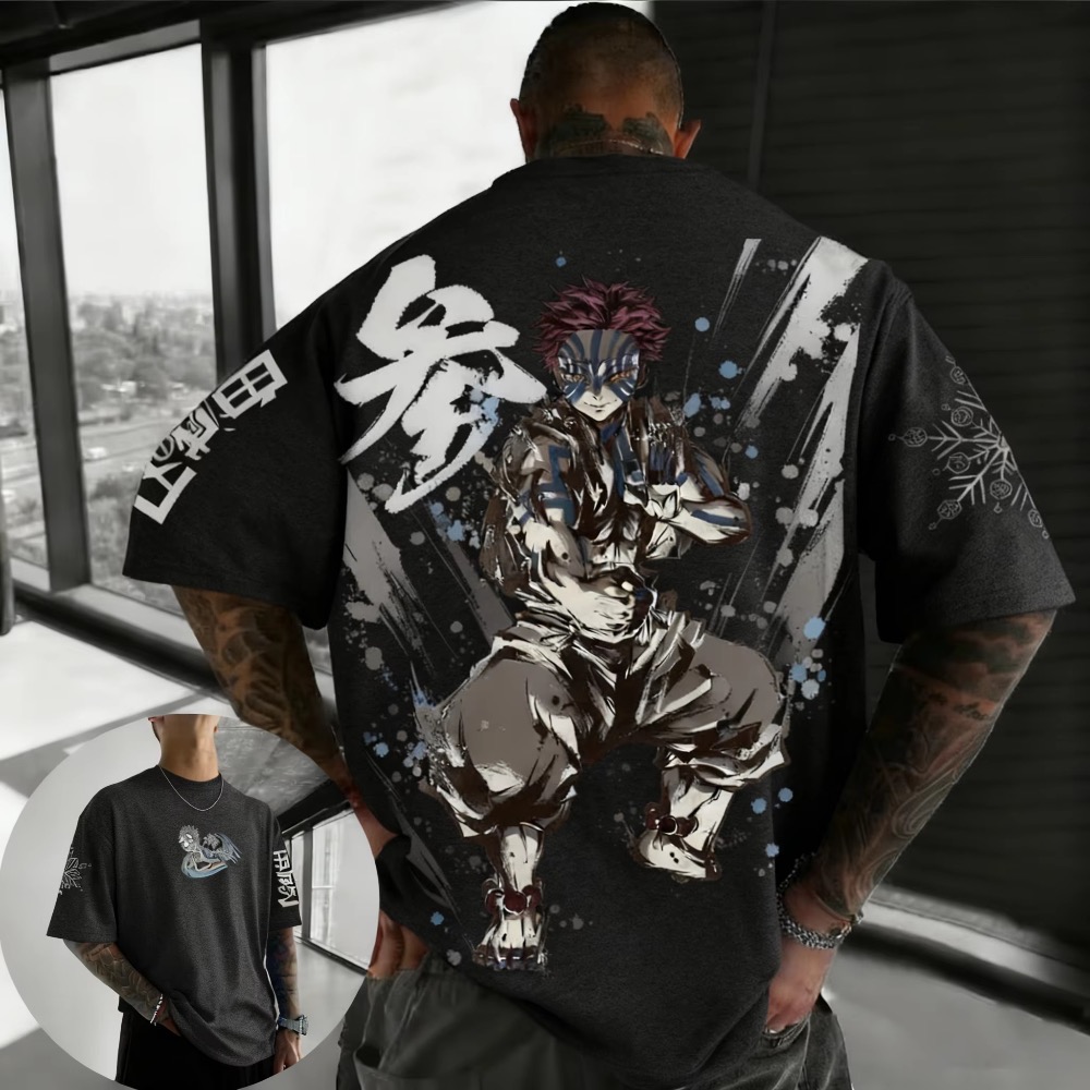 T-shirt d'été grande taille im - Street Fashion Japan avis et prix