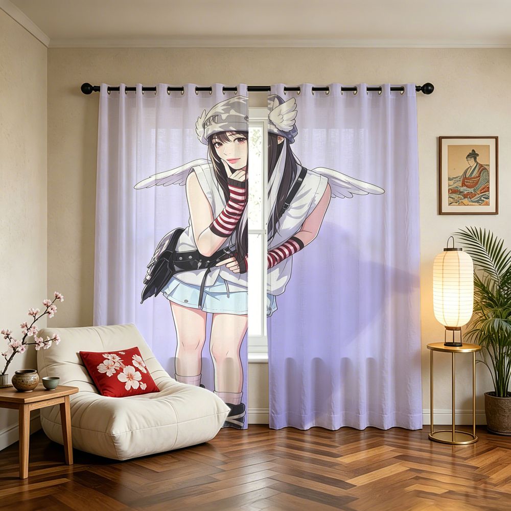 Rideaux imprimés à thème Anime - Street Fashion Theme avis et prix