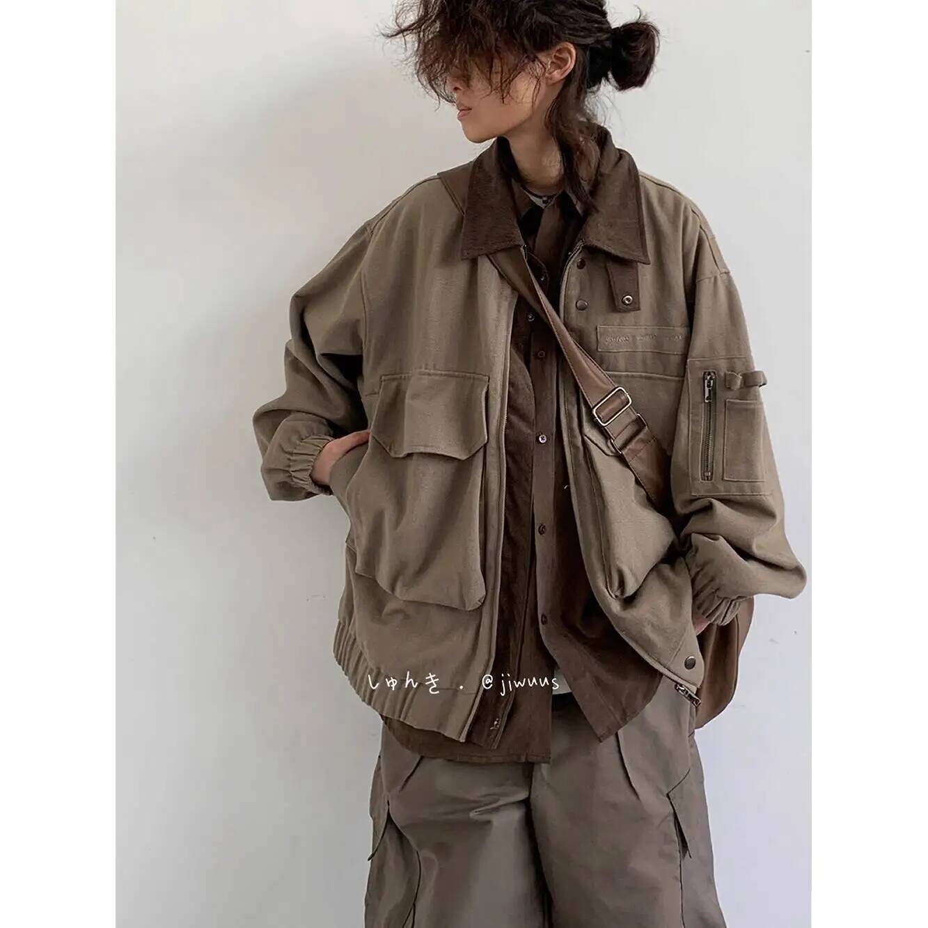 Veste Cargo ample pour homme,  - Street Fashion Japan avis et prix