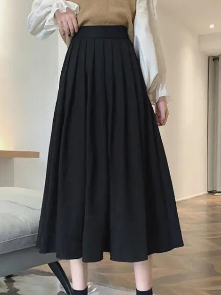 Jupe plissée vintage pour femm - Street Fashion China Girl avis et prix