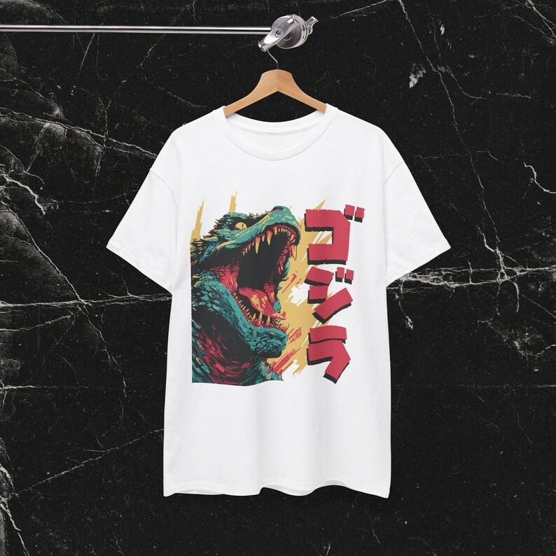 T-shirt graphique Godzilla Goj - Street Fashion Japan avis et prix