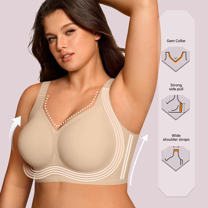 Soutien-gorge sans fil en gelé - Street Fashion Female avis et prix