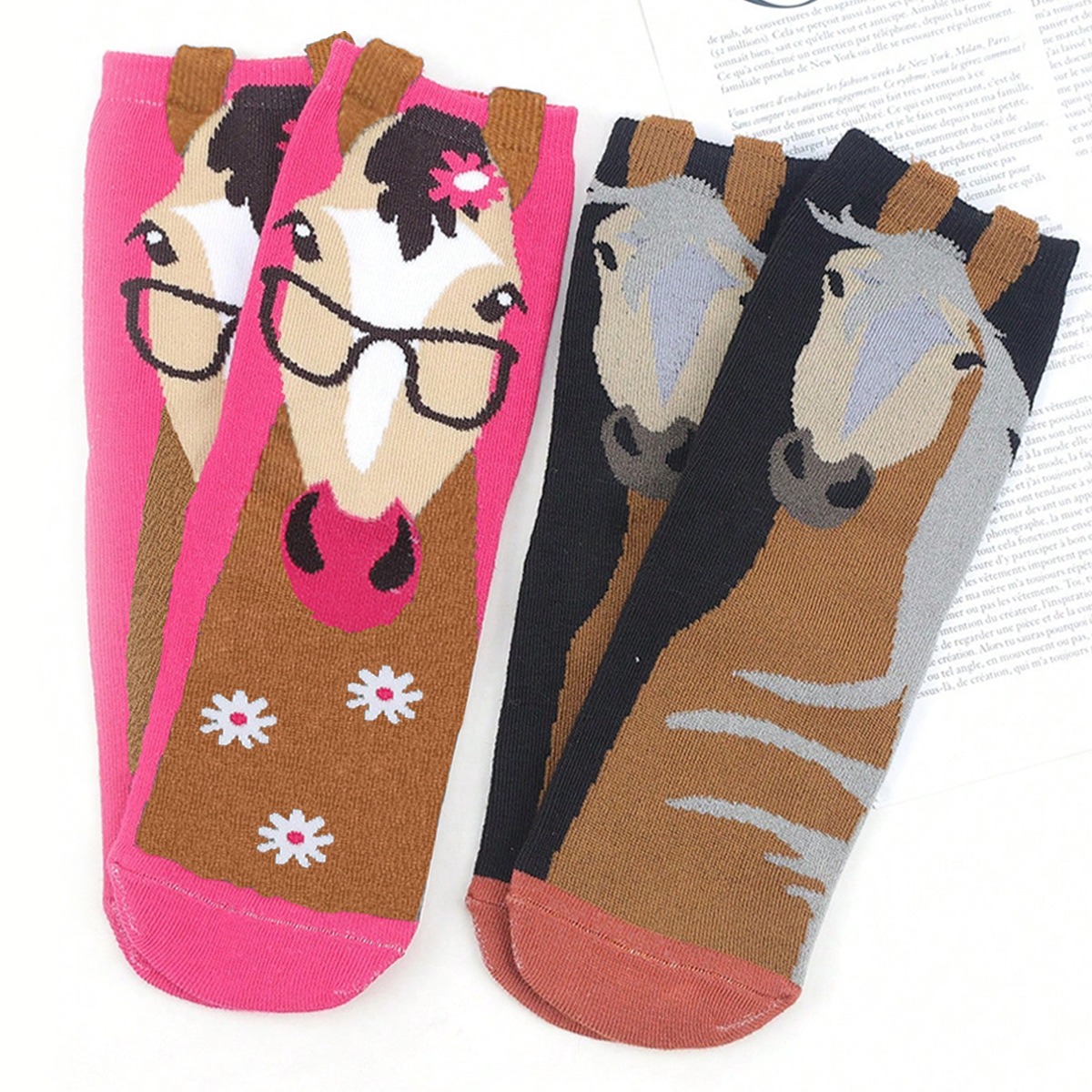 Chaussettes mi-mollet unisexe  - Street Fashion Theme avis et prix