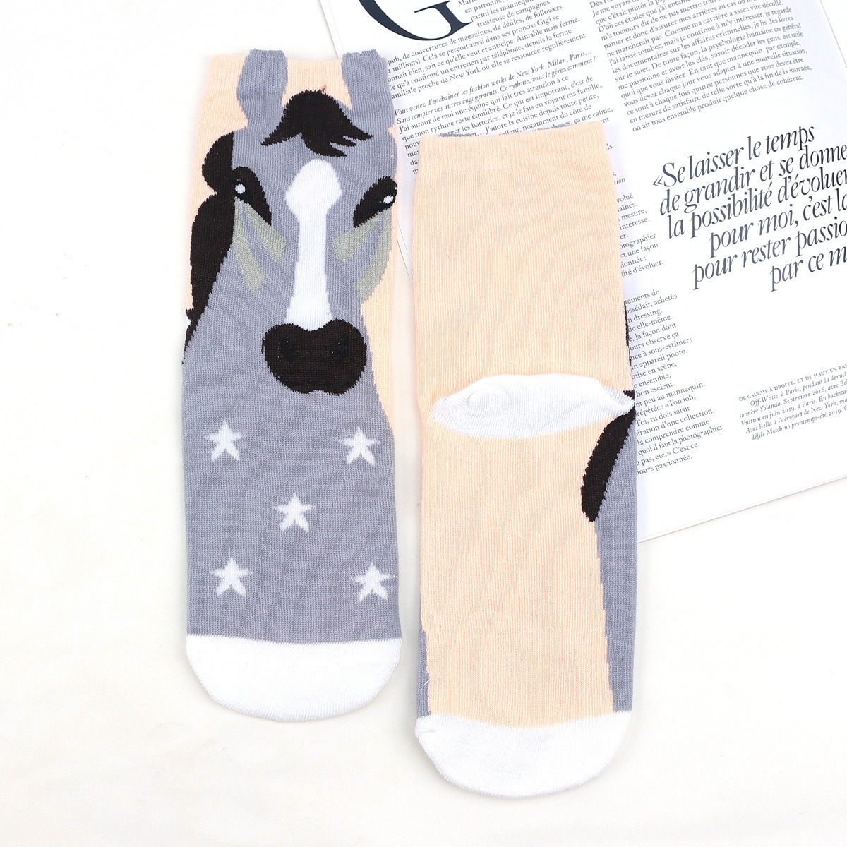 Chaussettes mi-mollet unisexe  - Street Fashion Theme avis et prix