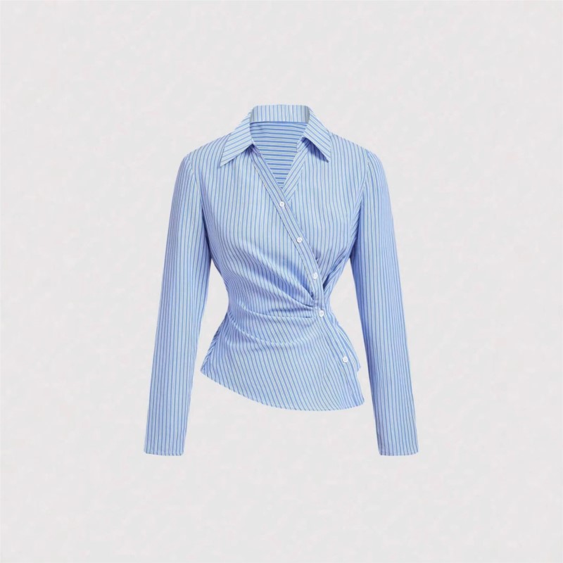 Chemise rayée tendance pour fe - Street Fashion China Girl avis et prix