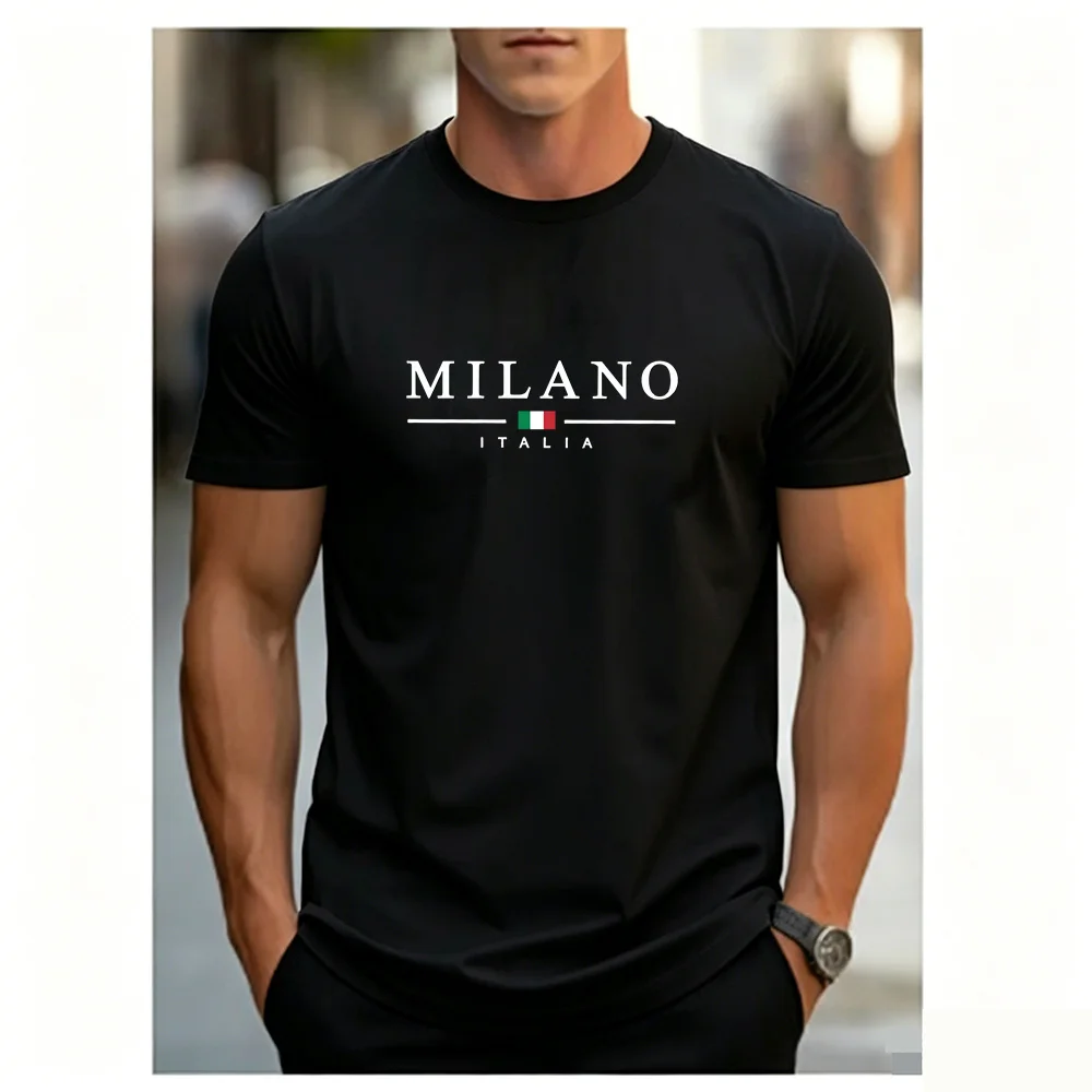 T-shirt d'été pour homme, simp - Street Fashion Milan avis et prix