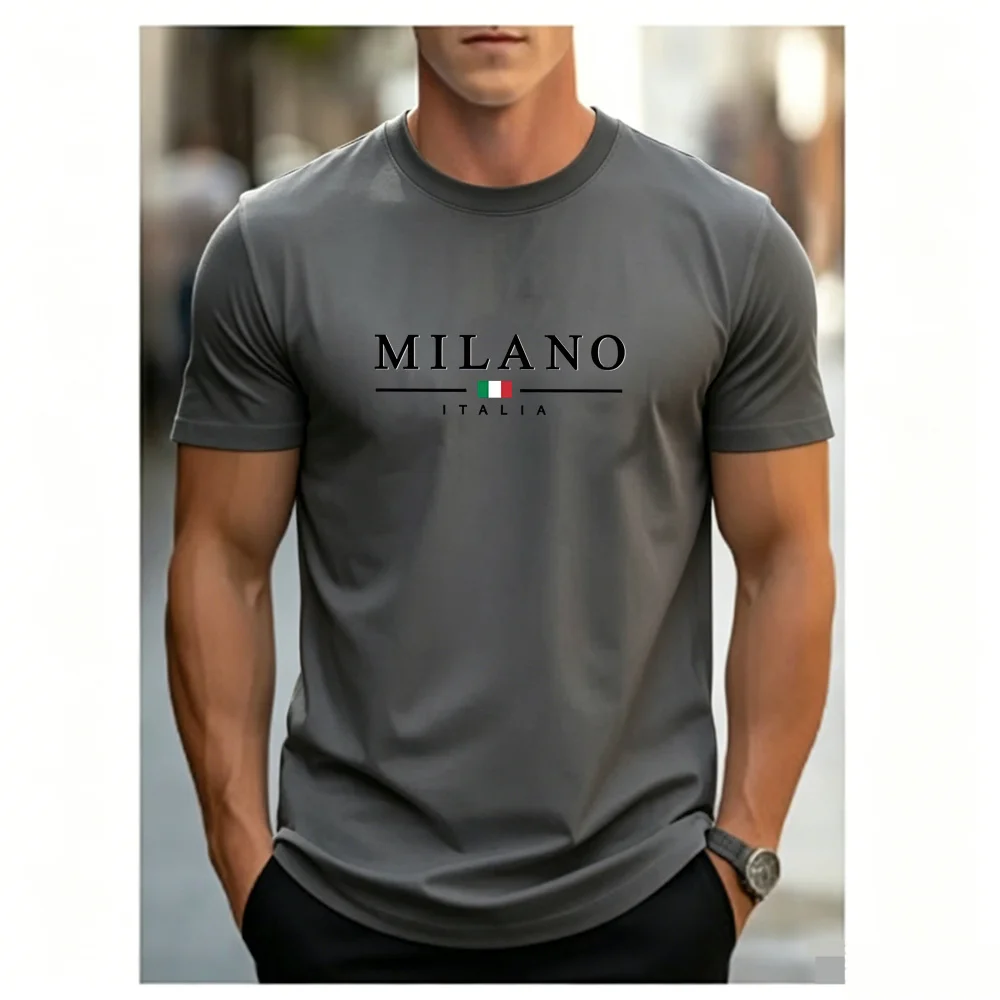 T-shirt d'été pour homme, simp - Street Fashion Milan avis et prix