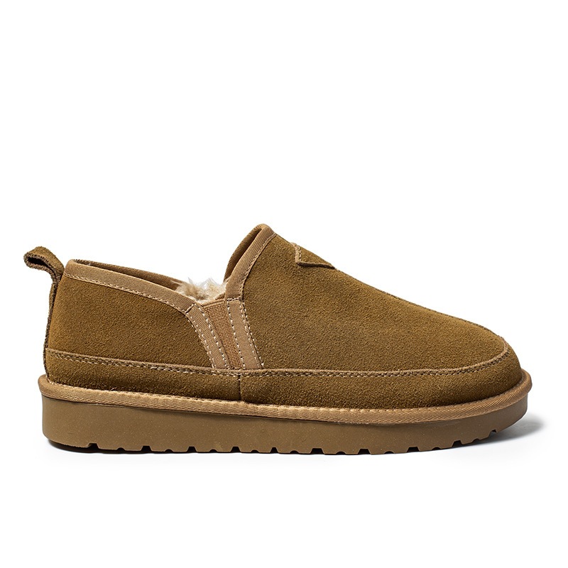 Bottes de neige en cuir de vac - Street Fashion Female avis et prix