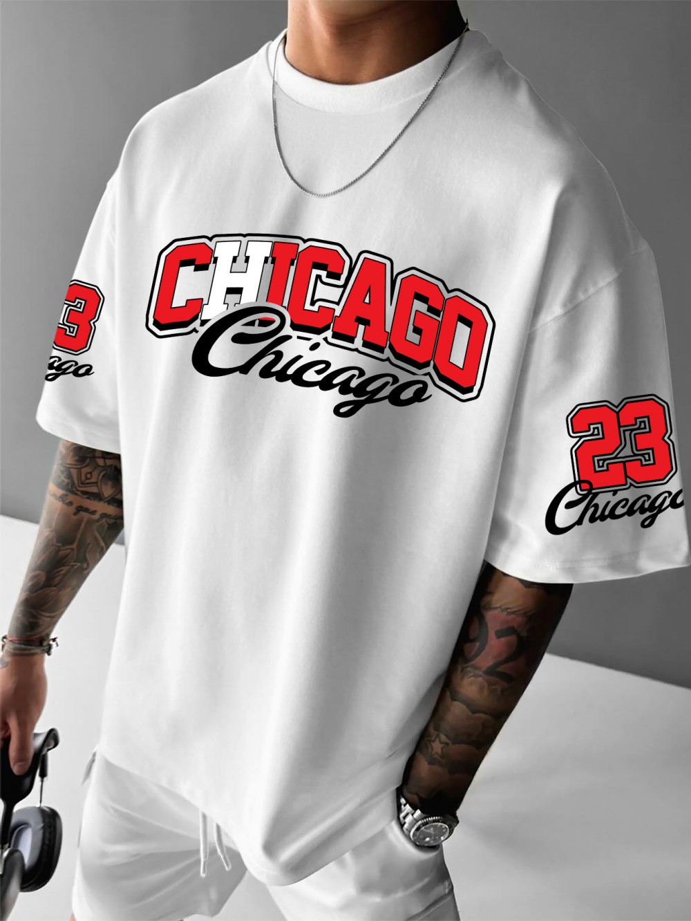 T-shirt d'été pour hommes euro - Street Fashion Chicago avis et prix