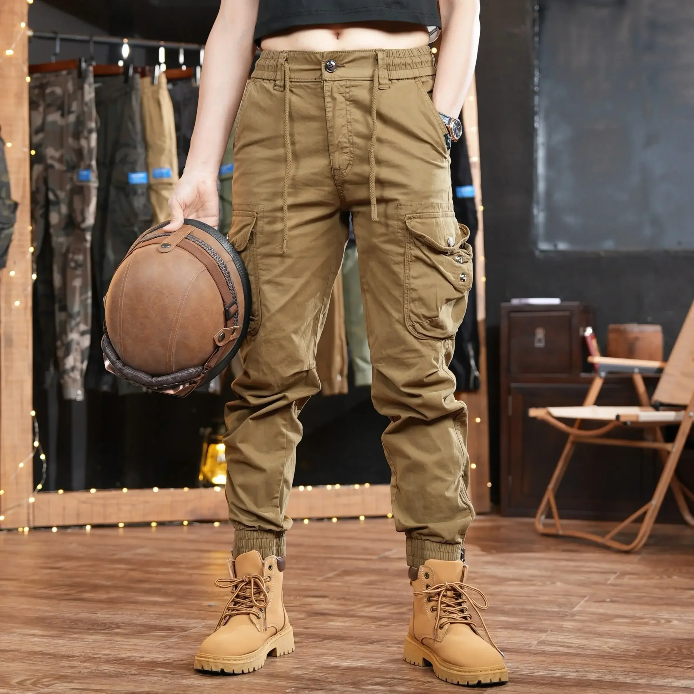 Pantalon Cargo d'extérieur mul - Street Fashion Harajuku avis et prix